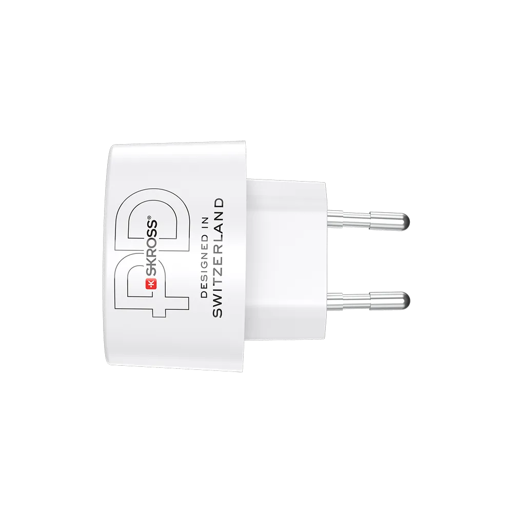 Euro USB Charger AC65PD with USB C cable