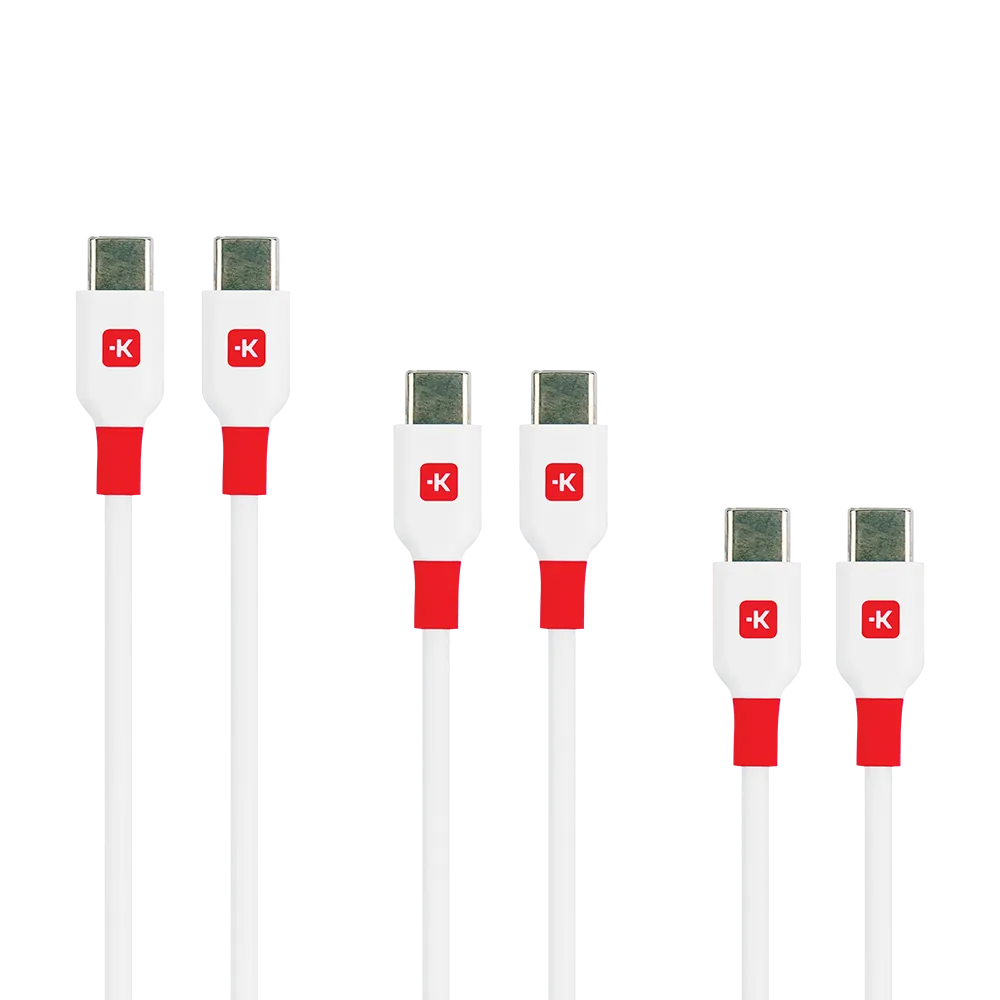 USB-C to USB-C Cables Multipack  15 cm / 120 cm / 200 cm, 2.0